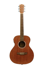 Bamboo 38" Mahogany Vision Acoustic Guitar With EQ - Musical Instrument Warehouse