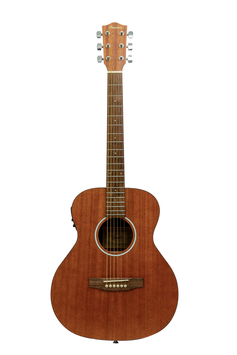 Bamboo 38" Mahogany Vision Acoustic Guitar With EQ - Musical Instrument Warehouse
