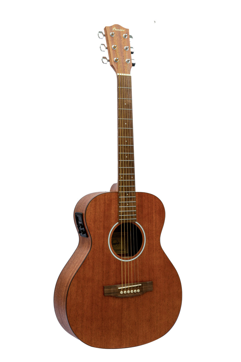 Bamboo 38" Mahogany Vision Acoustic Guitar With EQ - Musical Instrument Warehouse