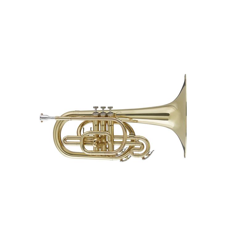 Blessing BM111 Marching Mellophone in F Outfit - Musical Instrument Warehouse