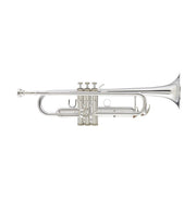 Blessing BTR-1460S Performance Series Bb Trumpet - Silver Plate Finish - Musical Instrument Warehouse