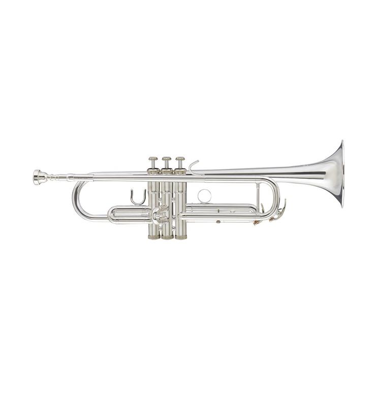 Blessing BTR-1460S Performance Series Bb Trumpet - Silver Plate Finish - Musical Instrument Warehouse