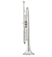 Blessing BTR-1460S Performance Series Bb Trumpet - Silver Plate Finish - Musical Instrument Warehouse