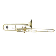 Blessing BVT1470 Bb Valve Trombone .460" Bore Clear Lacquer Outfit - Musical Instrument Warehouse