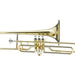Blessing BVT1470 Bb Valve Trombone .460" Bore Clear Lacquer Outfit - Musical Instrument Warehouse
