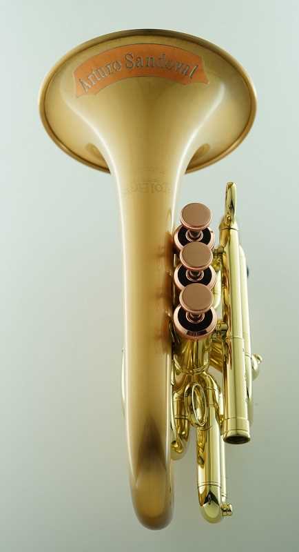 CarolBrass CPT-3002-RLM(D)-Bb-SLB Arturo Sandoval Signature Model Trumpet - Musical Instrument Warehouse