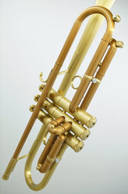 CarolBrass CTR-4440L-YST-Bb-SL Geoff Winstead Trumpet Model Satin Lacquer - Musical Instrument Warehouse