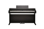 Kurzweil CUP E1 Home Digital Upright Piano | 88 Keys, Bluetooth+MIDI & USB Connectivity, Rosewood Finish - Musical Instrument Warehouse