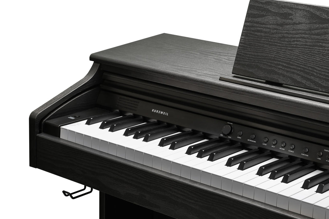 Kurzweil CUP E1 Home Digital Upright Piano | 88 Keys, Bluetooth+MIDI & USB Connectivity, Rosewood Finish