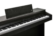 Kurzweil CUP E1 Home Digital Upright Piano | 88 Keys, Bluetooth+MIDI & USB Connectivity, Rosewood Finish - Musical Instrument Warehouse