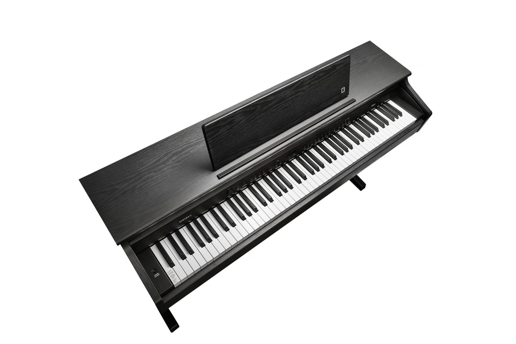 Kurzweil CUP E1 Home Digital Upright Piano | 88 Keys, Bluetooth+MIDI & USB Connectivity, Rosewood Finish