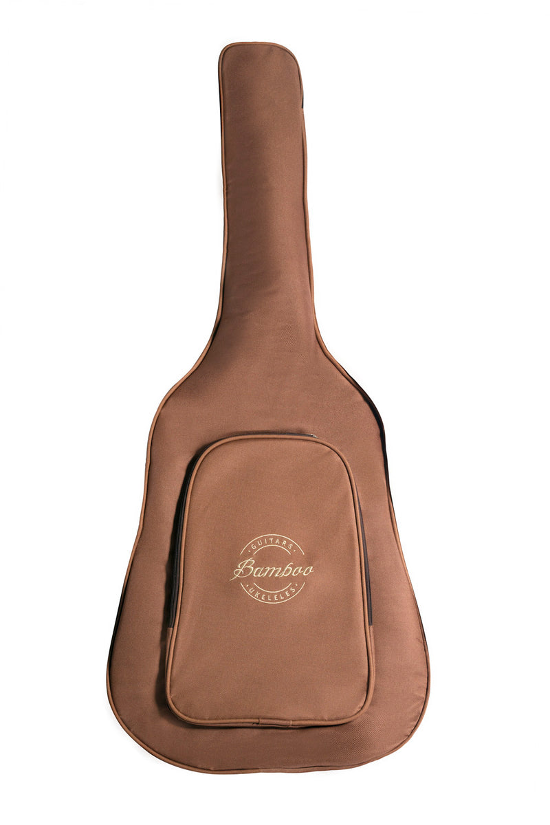 Bamboo Spruce Stage Acoustic Guitar with EQ And Gig Bag Natural - Musical Instrument Warehouse