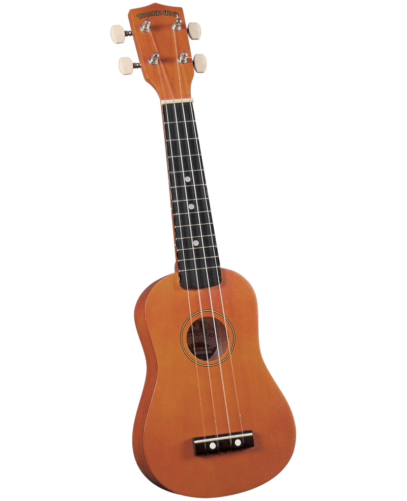 Diamond Head DU101 Maple Soprano Ukulele with Bag Brown - Musical Instrument Warehouse