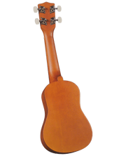 Diamond Head DU101 Maple Soprano Ukulele with Bag Brown - Musical Instrument Warehouse