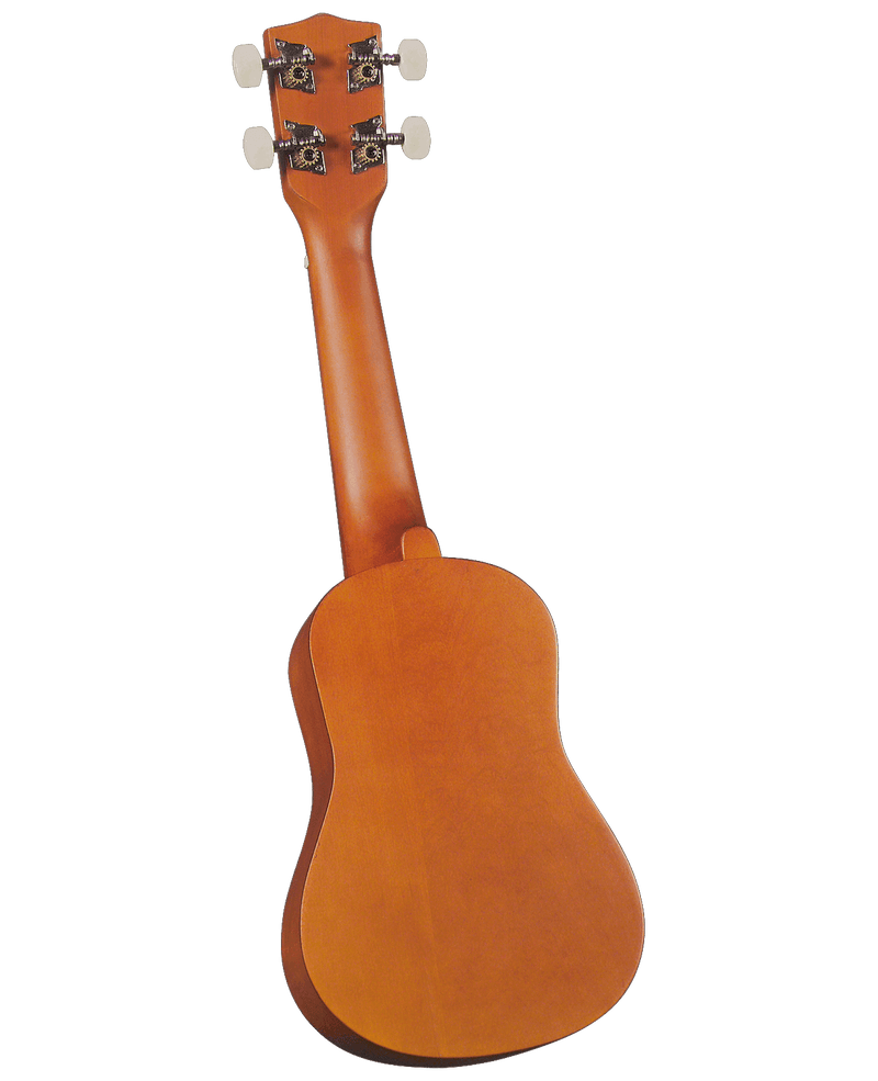 Diamond Head DU101 Maple Soprano Ukulele with Bag Brown - Musical Instrument Warehouse