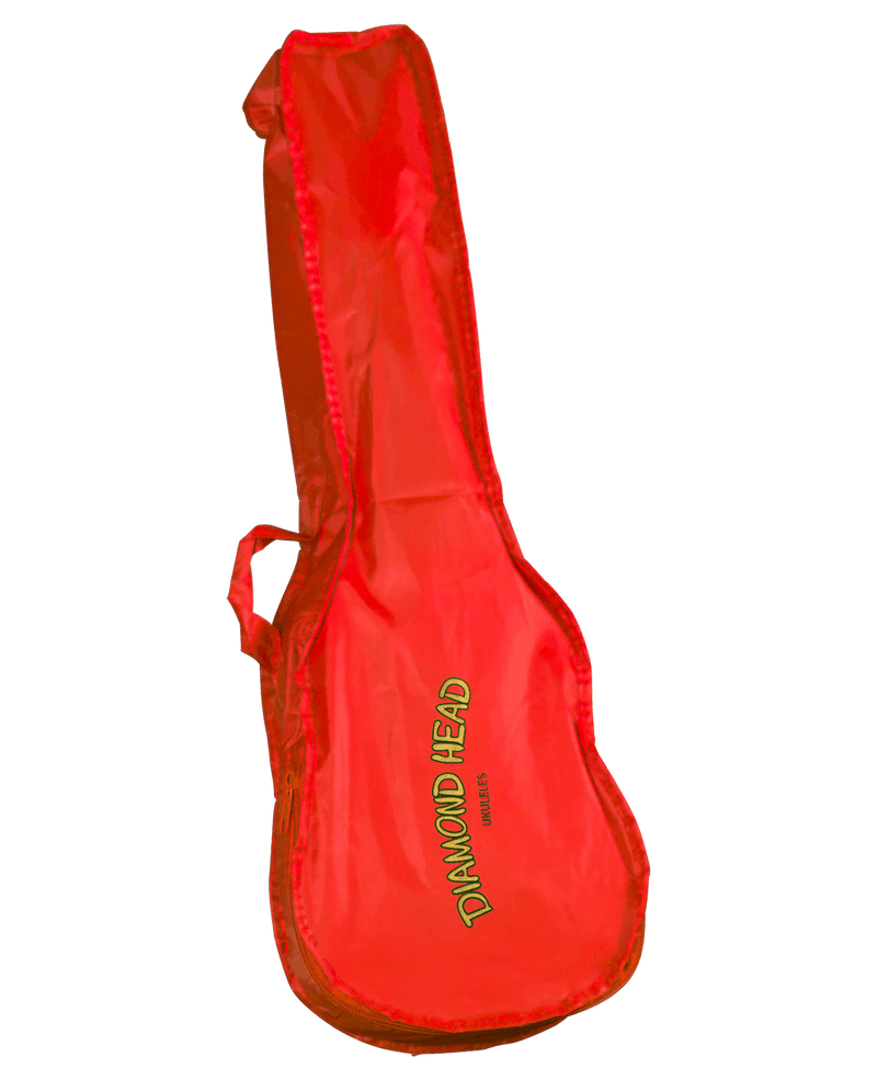 Diamond Head DU-102 Maple Soprano Ukulele with Bag Red - Musical Instrument Warehouse