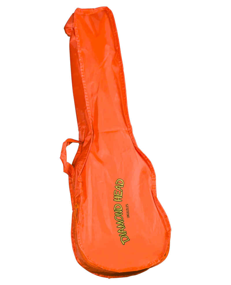 Diamond Head DU103 Maple Soprano Ukulele with Bag Orange - Musical Instrument Warehouse