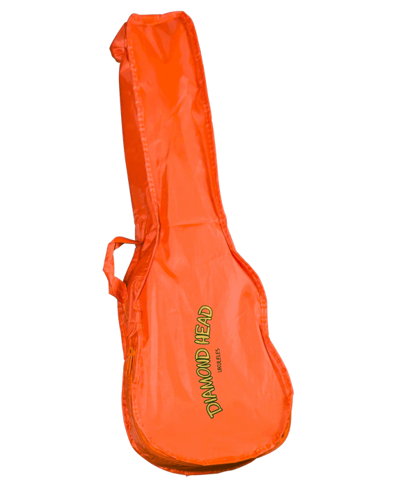 Diamond Head DU103 Maple Soprano Ukulele with Bag Orange - Musical Instrument Warehouse