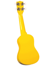 Diamond Head DU104 Maple Soprano Ukulele with Bag Yellow - Musical Instrument Warehouse