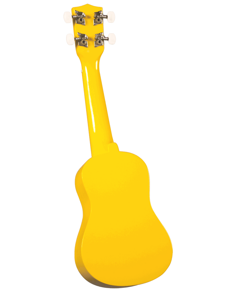 Diamond Head DU104 Maple Soprano Ukulele with Bag Yellow - Musical Instrument Warehouse
