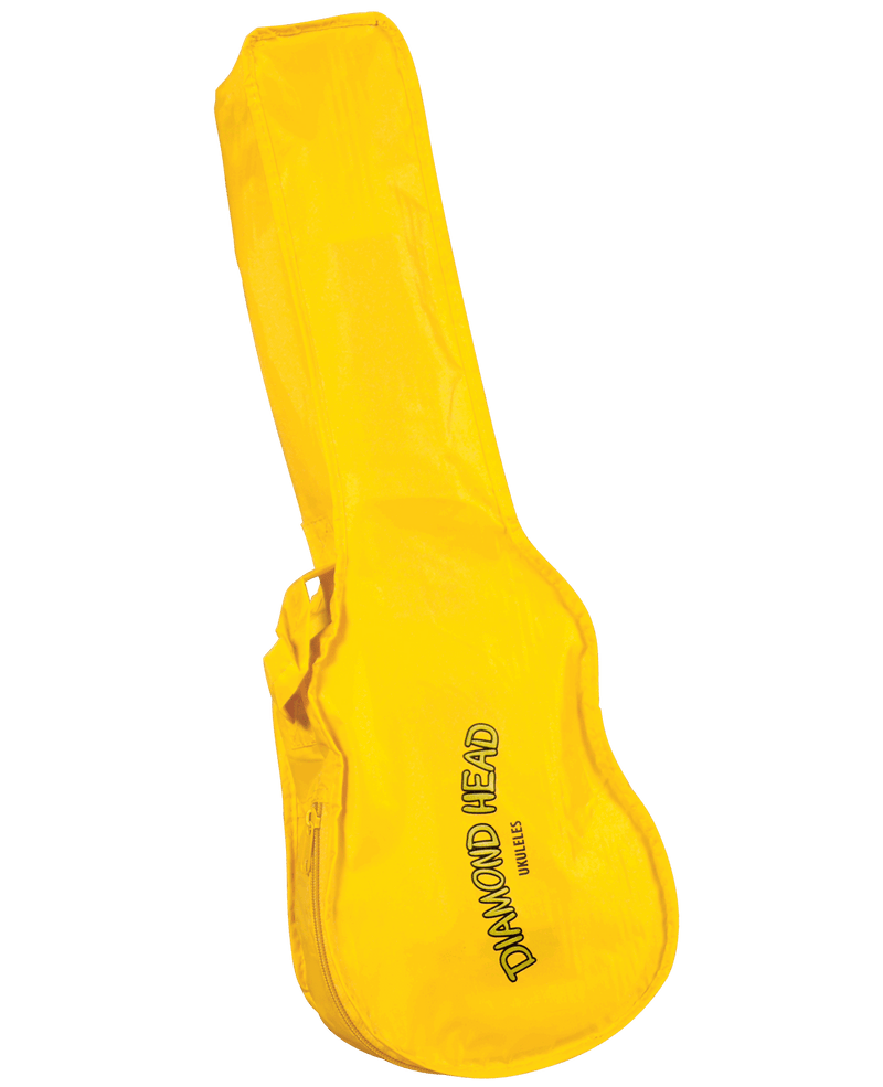Diamond Head DU104 Maple Soprano Ukulele with Bag Yellow - Musical Instrument Warehouse
