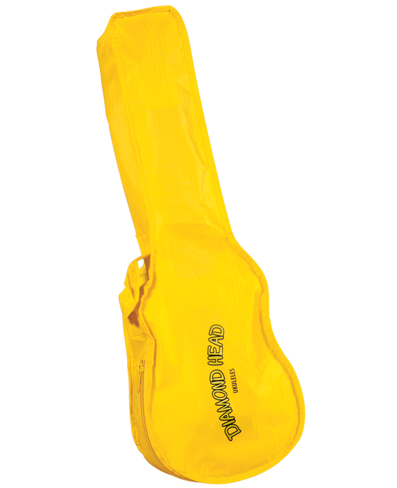 Diamond Head DU-104 Maple Soprano Ukulele with Bag Yellow