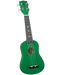 Diamond Head DU105 Maple Soprano Ukulele with Bag Green - Musical Instrument Warehouse