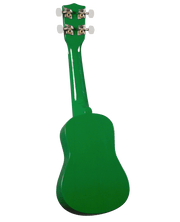 Diamond Head DU105 Maple Soprano Ukulele with Bag Green - Musical Instrument Warehouse