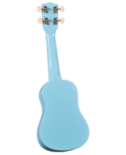 Diamond Head DU106 Maple Soprano Ukulele with Bag Light Blue - Musical Instrument Warehouse