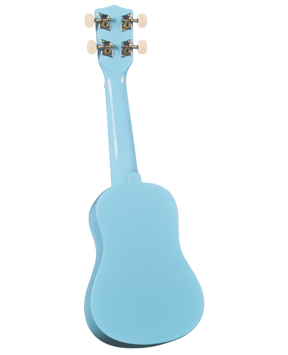 Diamond Head DU-106 Maple Soprano Ukulele with Bag Light Blue