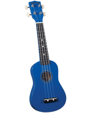 Diamond Head DU107 Maple Soprano Ukulele with Bag Blue - Musical Instrument Warehouse