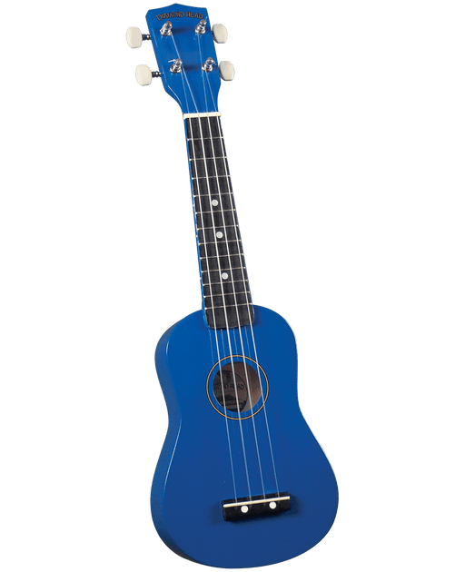 Diamond Head DU107 Maple Soprano Ukulele with Bag Blue - Musical Instrument Warehouse