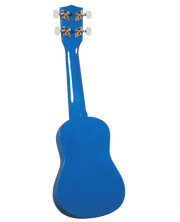 Diamond Head DU107 Maple Soprano Ukulele with Bag Blue - Musical Instrument Warehouse