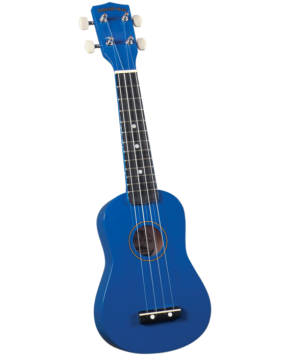 Diamond Head DU107 Maple Soprano Ukulele with Bag Blue