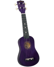 Diamond Head DU108 Maple Soprano Ukulele with Bag Purple - Musical Instrument Warehouse