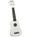 Diamond Head DU109 Maple Soprano Ukulele with Bag White - Musical Instrument Warehouse