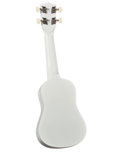 Diamond Head DU109 Maple Soprano Ukulele with Bag White - Musical Instrument Warehouse