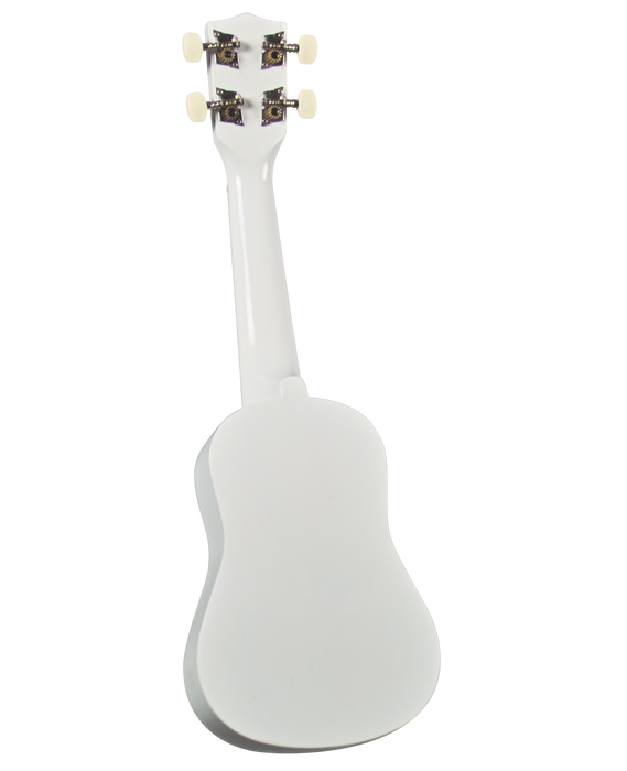 Diamond Head DU109 Maple Soprano Ukulele with Bag White