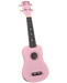 Diamond Head DU110 Maple Soprano Ukulele with Bag Pink - Musical Instrument Warehouse