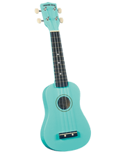 Diamond Head DU-116 Maple Soprano Ukulele with Bag Turqoise - Musical Instrument Warehouse
