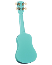 Diamond Head DU-116 Maple Soprano Ukulele with Bag Turqoise - Musical Instrument Warehouse