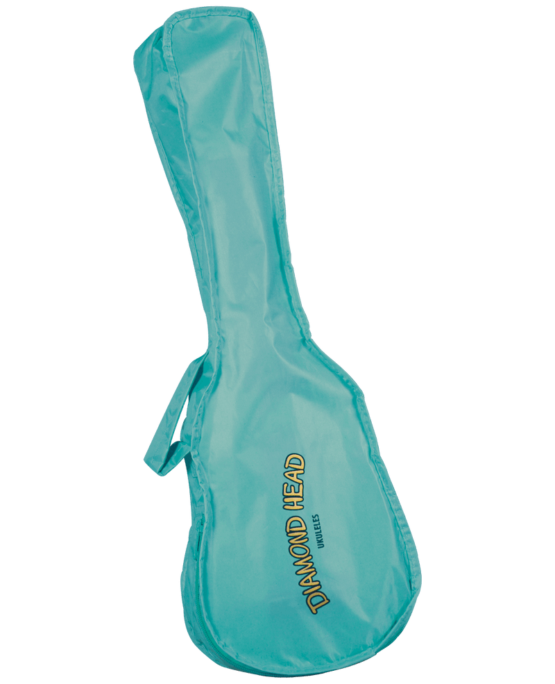 Diamond Head DU-116 Maple Soprano Ukulele with Bag Turqoise - Musical Instrument Warehouse