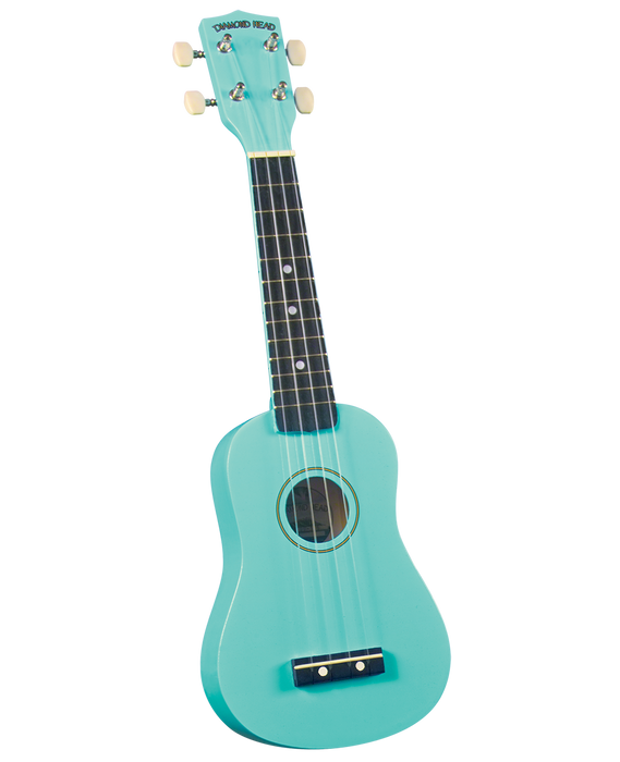 Diamond Head DU-116 Maple Soprano Ukulele with Bag Turqoise