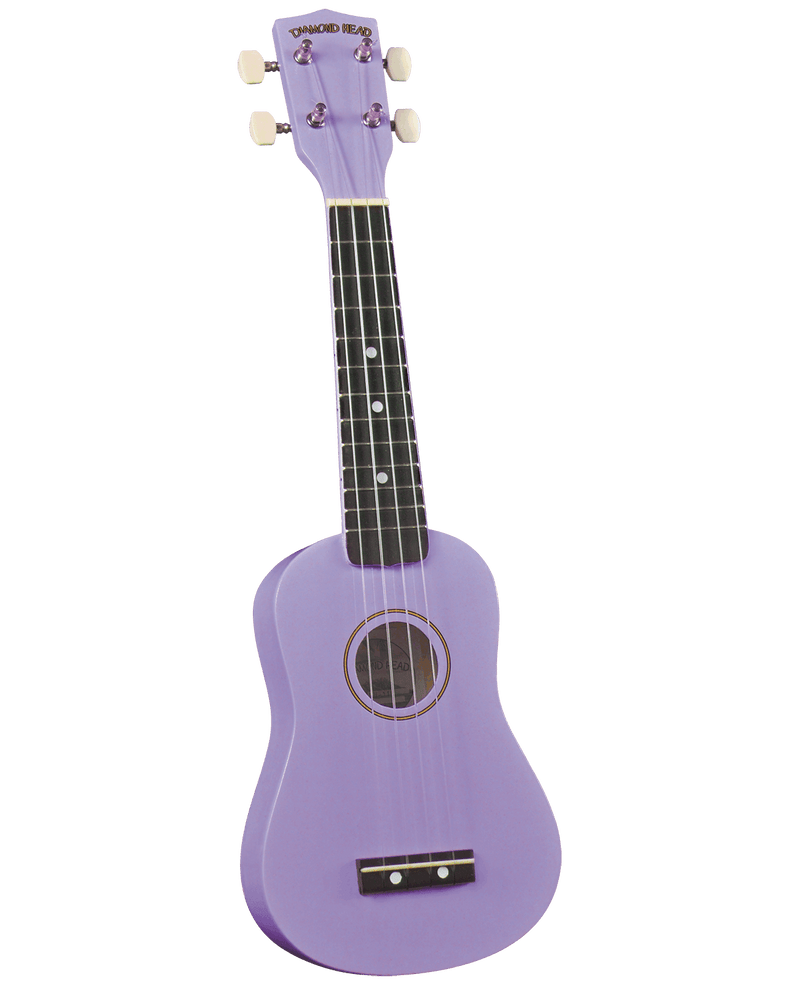 Diamond Head DU118 Maple Soprano Ukulele with Bag Violet - Musical Instrument Warehouse