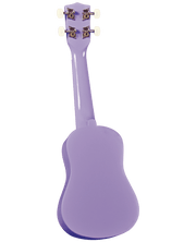Diamond Head DU118 Maple Soprano Ukulele with Bag Violet - Musical Instrument Warehouse