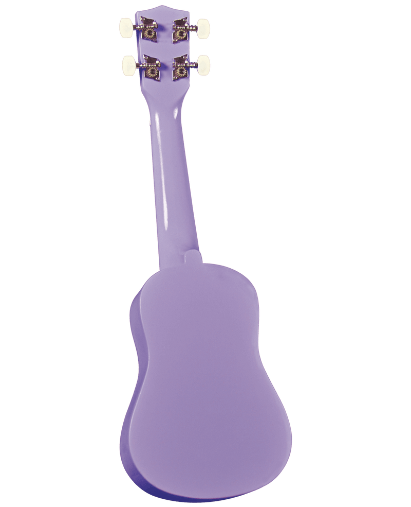 Diamond Head DU118 Maple Soprano Ukulele with Bag Violet - Musical Instrument Warehouse