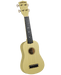 Diamond Head DU124 Maple Soprano Ukulele with Bag Satin Light Yellow - Musical Instrument Warehouse
