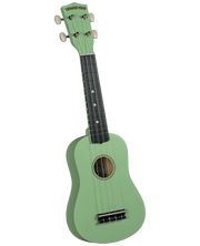 Diamond Head DU125 Maple Soprano Ukulele with Bag Satin Light Green - Musical Instrument Warehouse