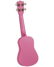 Diamond Head DU129 Maple Soprano Ukulele with Bag Satin Dark Pink - Musical Instrument Warehouse