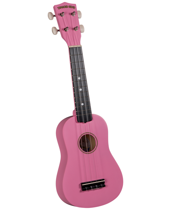 Diamond Head DU129 Maple Soprano Ukulele with Bag Satin Dark Pink